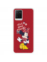 Funda para Vivo Y33s Oficial de Disney Minnie Mad About - Clásicos Disney