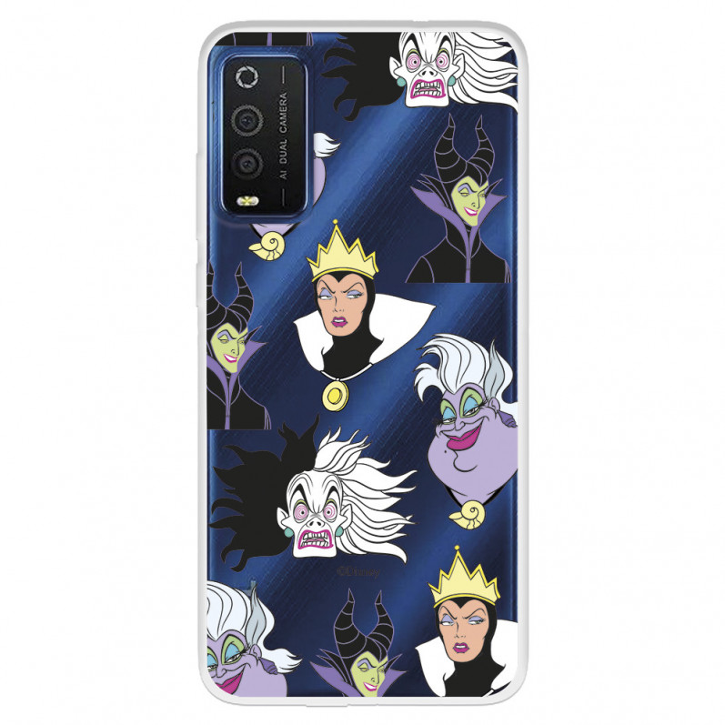 Funda para TCL 205 Oficial de Disney Villanas Patrón - Villanas Disney