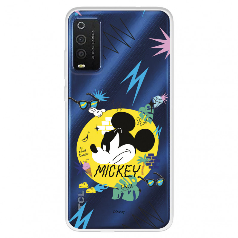 Funda para TCL 205 Oficial de Disney Mickey Mickey Urban - Clásicos Disney