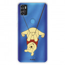 Funda para ZTE Blade A31 Oficial de Disney Winnie  Columpio - Winnie The Pooh