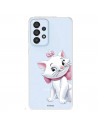 Funda para Samsung Galaxy A33 5G Oficial de Disney Marie Silueta - Los Aristogatos