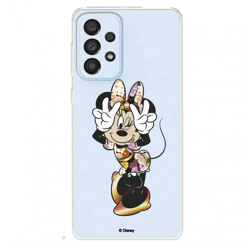 Funda para Samsung Galaxy A33 5G Oficial de Disney Minnie Posando - Clásicos Disney