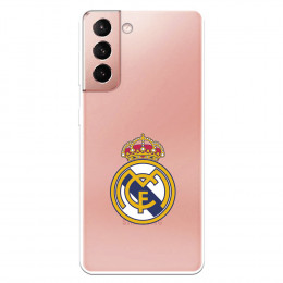 Funda para Samsung Galaxy S21 del Real Madrid Escudo  - Licencia Oficial Real Madrid