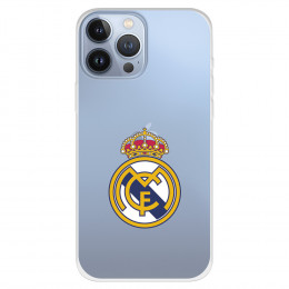 Funda para iPhone 13 Pro Max del Real Madrid Escudo  - Licencia Oficial Real Madrid