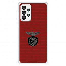 Funda para Samsung Galaxy A73 5G del Escudo Fondo Granate  - Licencia Oficial Benfica