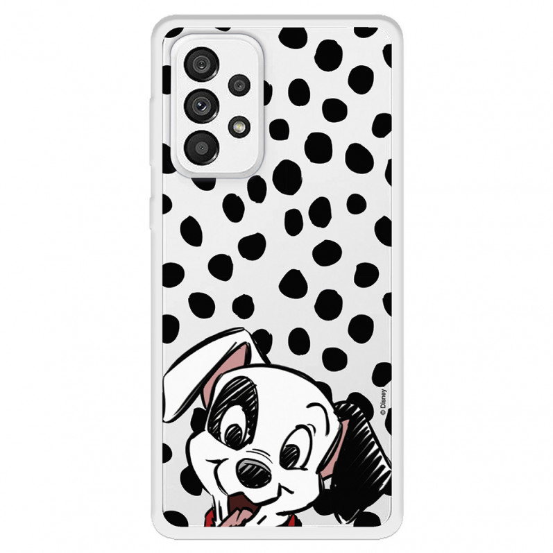 Funda para Samsung Galaxy A73 5G Oficial de Disney Cachorro Manchas - 101 Dálmatas