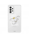 Funda para Samsung Galaxy A73 5G Oficial de Disney Dumbo Vuela tan Alto - Dumbo