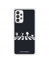 Funda para Samsung Galaxy A73 5G Oficial de Peanuts Personajes Beatles - Snoopy