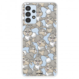 Funda para Samsung Galaxy A13 4G Oficial de Disney Tambor Patrones - Bambi