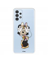 Funda para Samsung Galaxy A13 4G Oficial de Disney Minnie Posando - Clásicos Disney