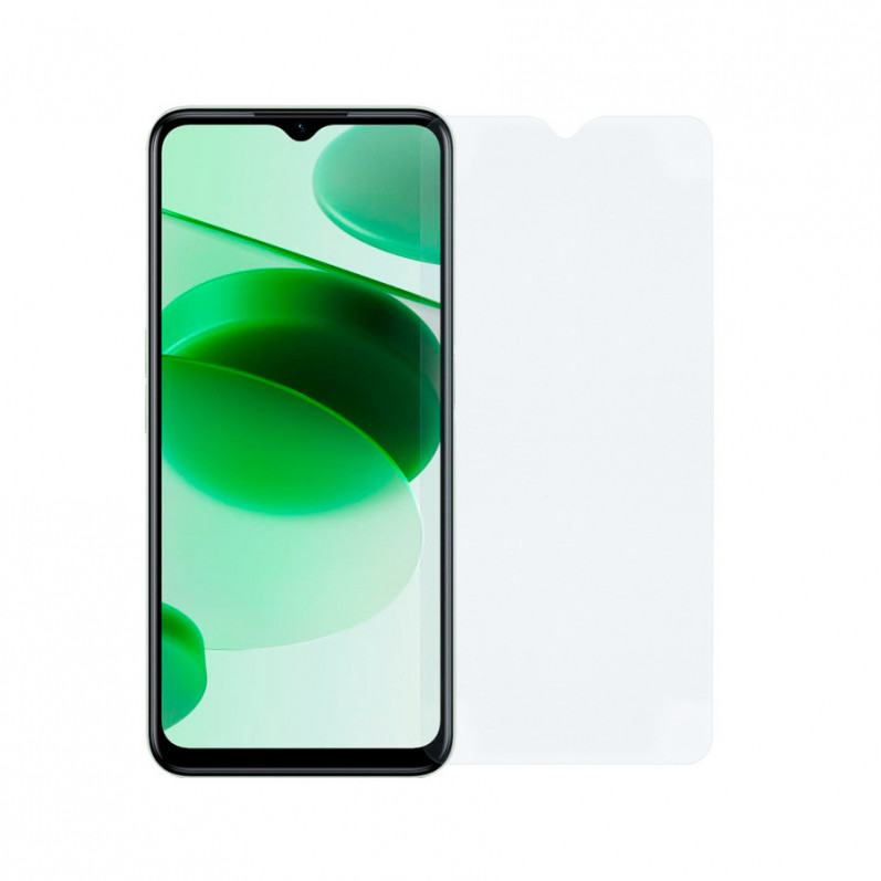 Realme C35 Klares gehärtetes Glas