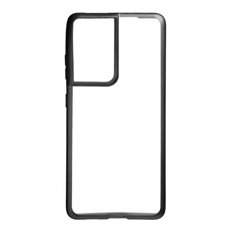 Hülle für Samsung Galaxy S21 Ultra Bumper Premium Silber