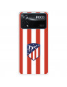 Funda para Xiaomi Poco X4 Pro del Atleti  - Licencia Oficial Atlético de Madrid