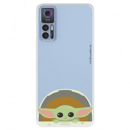 Funda para TCL 30 5G Oficial de Star Wars Baby Yoda Sonrisas - The Mandalorian