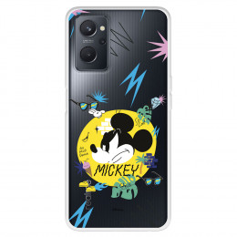 Funda para OPPO A76 Oficial de Disney Mickey Mickey Urban - Clásicos Disney