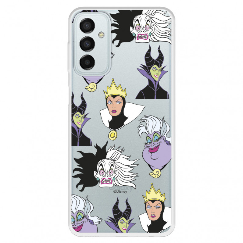 Funda para Samsung Galaxy M23 5G Oficial de Disney Villanas Patrón - Villanas Disney