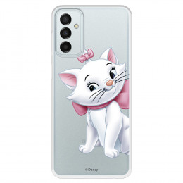 Funda para Samsung Galaxy M23 5G Oficial de Disney Marie Silueta - Los Aristogatos