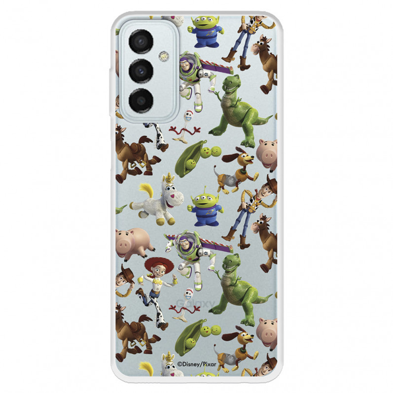 Funda para Samsung Galaxy M23 5G Oficial de Disney Muñecos Toy Story Siluetas - Toy Story