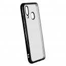 Premium Silber Bumper Case für Samsung Galaxy A40