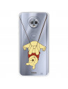 Funda para Motorola Moto G6 Plus Oficial de Disney Winnie  Columpio - Winnie The Pooh