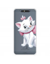 Funda para ZTE Blade V8 Oficial de Disney Marie Silueta - Los Aristogatos