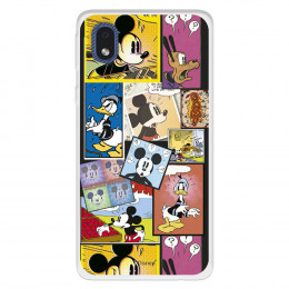 Funda para Samsung Galaxy A3 Oficial de Disney Mickey Comic - Clásicos Disney