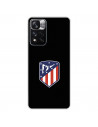 Funda para Xiaomi Redmi Note 11S 4G del Atlético de Madrid Escudo Fondo Negro  - Licencia Oficial Atlético de Madrid