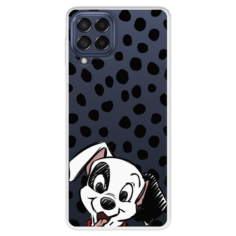 Funda para Samsung Galaxy M53 Oficial de Disney Cachorro Manchas - 101 Dálmatas