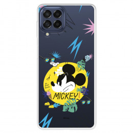 Funda para Samsung Galaxy M53 Oficial de Disney Mickey Mickey Urban - Clásicos Disney