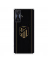 Funda para Xiaomi Poco F4 GT del Atlético de Madrid Escudo Dorado Fondo Negro - Licencia Oficial Atlético de Madrid