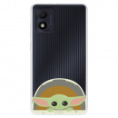 Funda para Alcatel 1B 2022 Oficial de Star Wars Baby Yoda Sonrisas - The Mandalorian