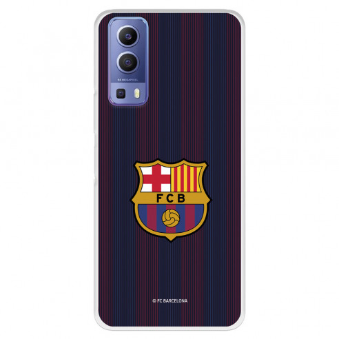 FC Barcelona Vivo Y52 5G Hülle Blaugrana Lines - FC Barcelona Offizielle Lizenz