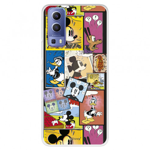 Hülle für Vivo Y52 5G Offizielle Disney Mickey Comics – Disney Classics