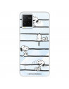 Funda para Vivo Y36s Oficial de Peanuts Snoopy rayas - Snoopy