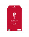 Funda para Motorola Moto G30 del Granada CF Escudo - Líneas Rojas y Negras  - Licencia Oficial Granada CF