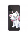 Funda para Motorola Moto G10 Oficial de Disney Marie Silueta - Los Aristogatos