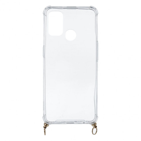 Transparente Hülle mit Lanyard für Oppo A32