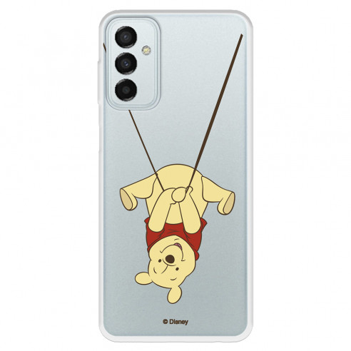 Funda para Samsung Galaxy M13 Oficial de Disney Winnie  Columpio - Winnie The Pooh