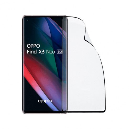 Unzerbrechliches, vollständig gehärtetes Glas für Oppo Find X3 Neo