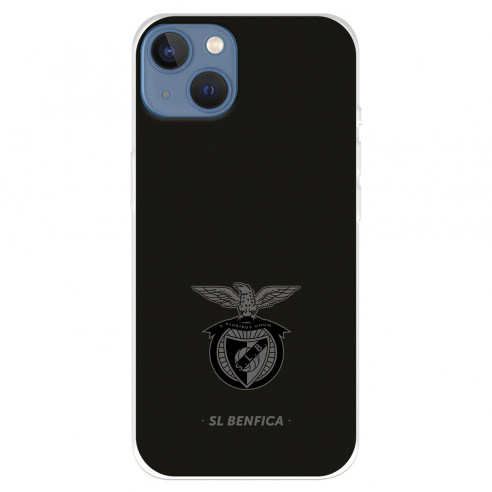 Funda para IPhone 14 Max del Benfica Escudo Fondo Negro  - Licencia Oficial Benfica