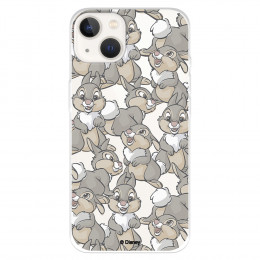 Funda para IPhone 14 Oficial de Disney Tambor Patrones - Bambi