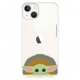 Funda para IPhone 14 Oficial de Star Wars Baby Yoda Sonrisas - The Mandalorian