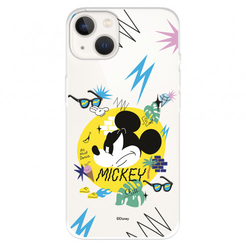 Funda para IPhone 14 Oficial de Disney Mickey Mickey Urban - Clásicos Disney