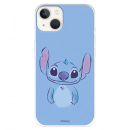 Funda para IPhone 14 Oficial de Disney Stitch Azul - Lilo & Stitch