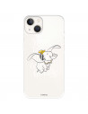 Funda para IPhone 14 Oficial de Disney Dumbo Vuela tan Alto - Dumbo