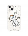 Funda para IPhone 14 Oficial de Disney Olaf Transparente - Frozen