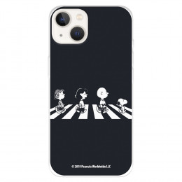 Funda para IPhone 14 Oficial de Peanuts Personajes Beatles - Snoopy