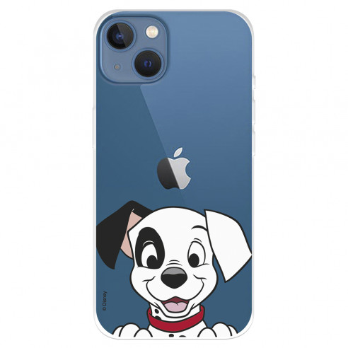 Funda para IPhone 14 Max Oficial de Disney Cachorro Sonrisa - 101 Dálmatas