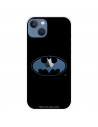 Funda para IPhone 14 Max Oficial de DC Comics Batman Logo Transparente - DC Comics