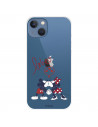 Funda para IPhone 14 Max Oficial de Disney Mickey y Minnie Love - Clásicos Disney